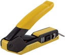 Klein Tools A-VDV226-005 Pass Thru RJ45 Racheting Compact Crimp Tool