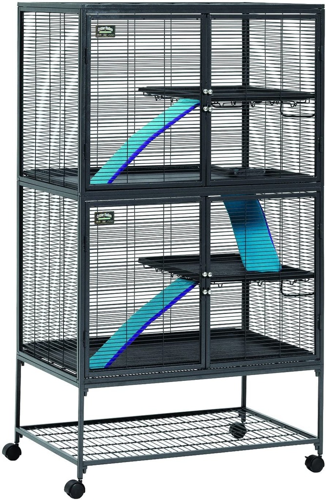 Midwest Deluxe Critter Nation Deluxe Habitat 2 Storey Small Animal Cage 162
