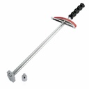 Tooluxe 03703L 3/8" and ½" Dual Drive Beam Style Torque Wrench 0-150 Ft. Lbs.