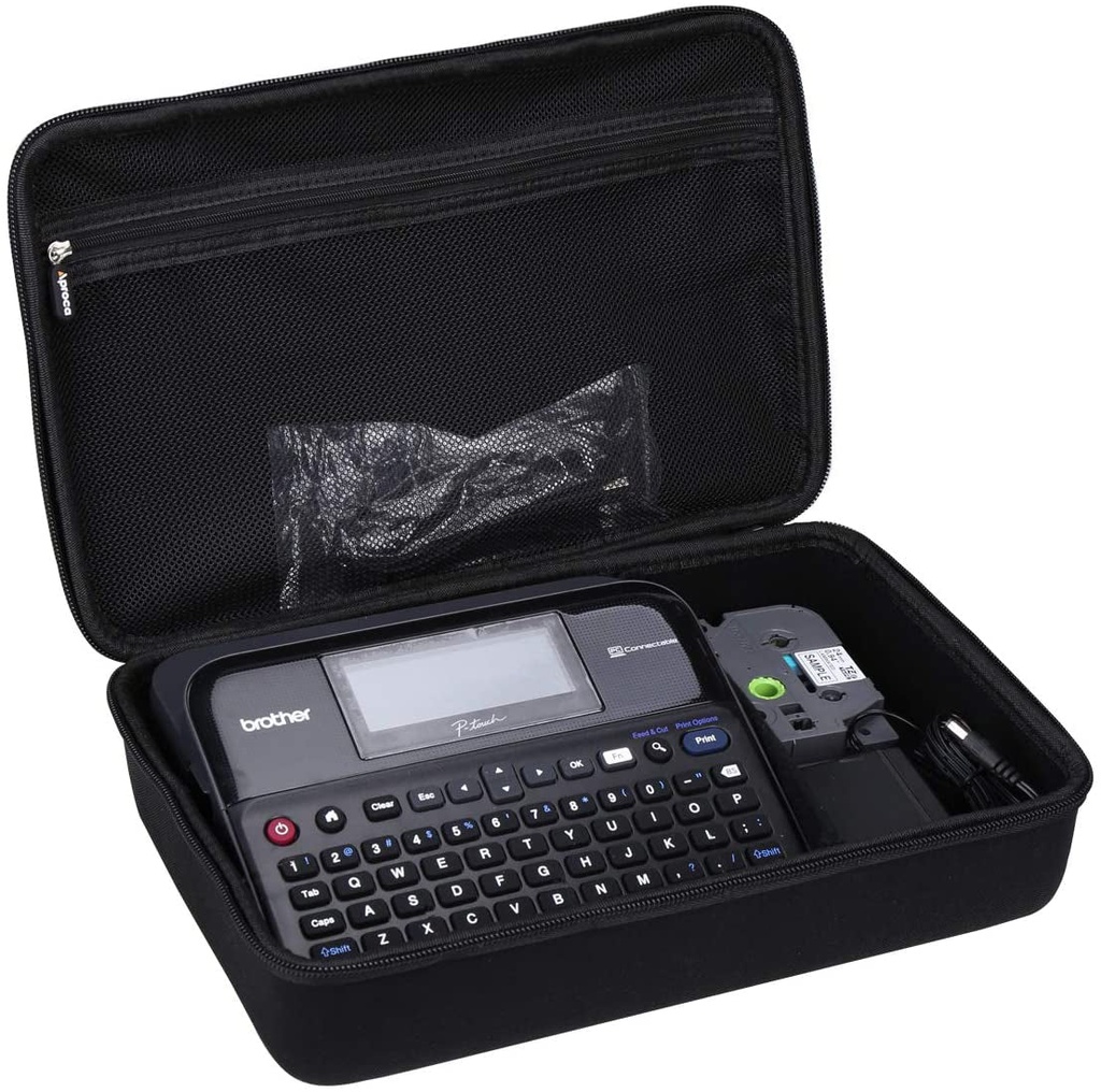 Hard Storage Travel Carrying Case for Brother P-Touch Label Maker PTD600