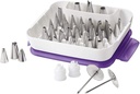 Wilton Master Tip Set 55 Piece Cake Decorating Tools Storage Case Cupcake *NEW*