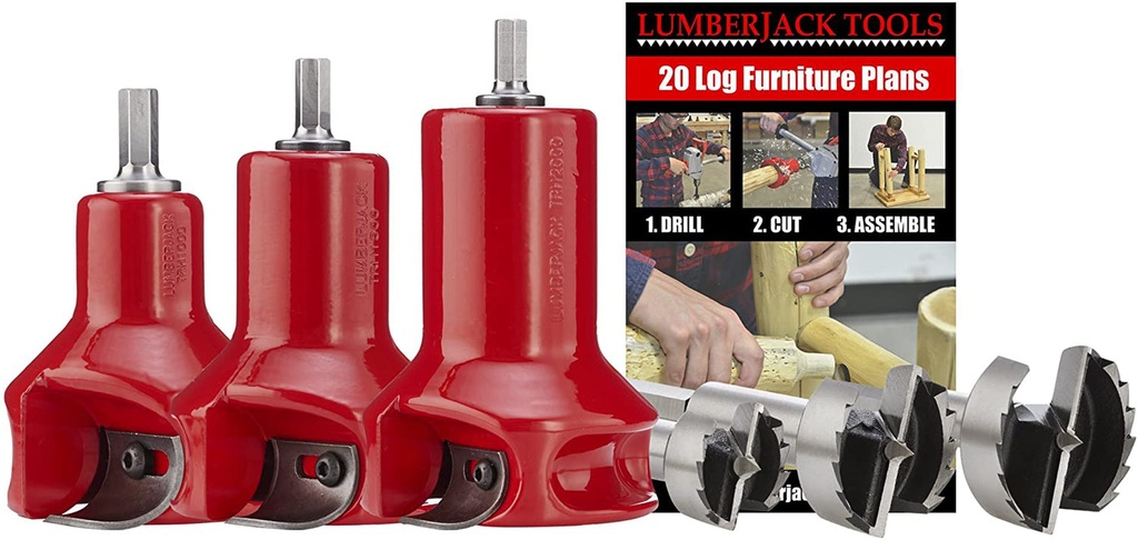 Lumberjack Tools 1", 1-1/2" & 2" Home Master Kit (HSK3)