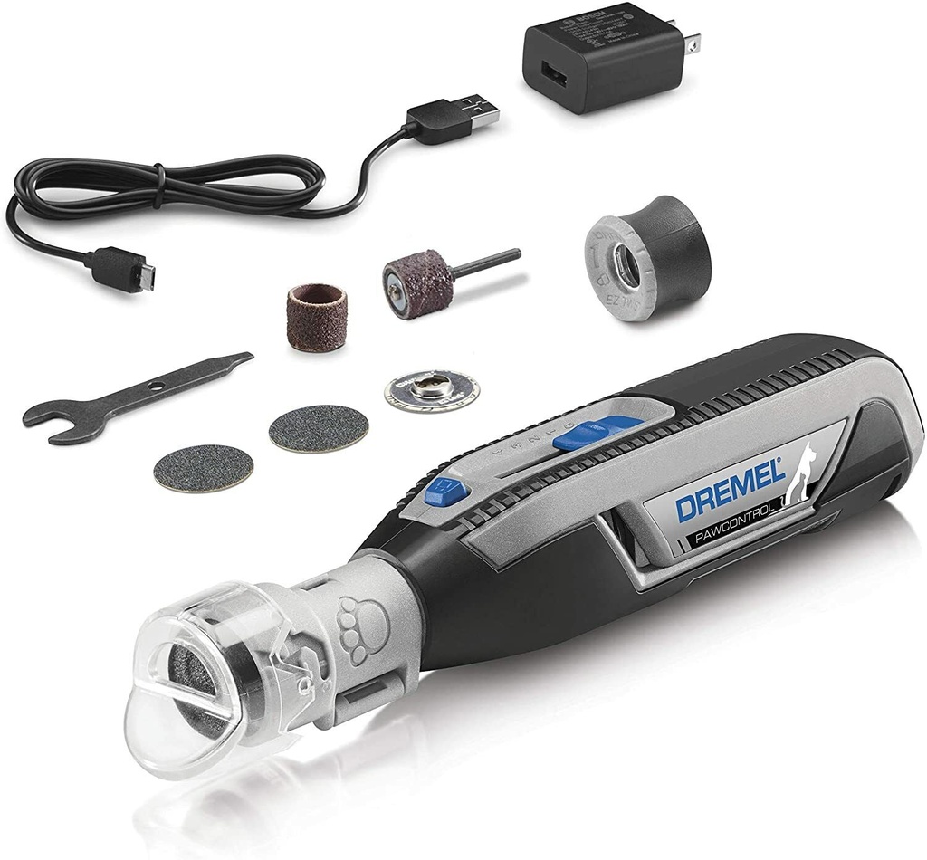 Dremel Pawcontrol 7760-PGK Cordless Pet Nail Grinder Trimmer Dogs Cats Grooming