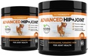 2 Pack Pethonesty Advanced Hip & Joint - Dog Joint Supplement Support for Dogs W