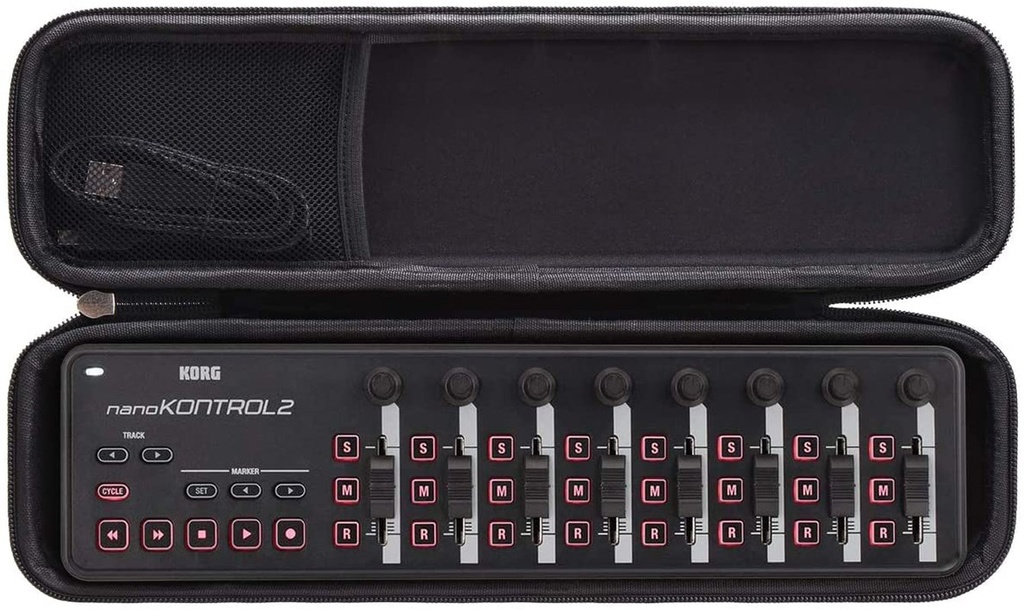 Case for KORG Nanokontrol2 / NANOKEY2WH / Nanopad2 Slim-Line USB Control Surface
