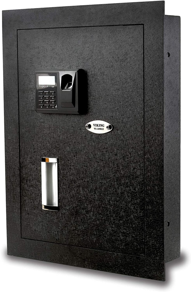 Viking Security Safe VS-52BLX Hidden in Wall Safe Biometric Safe Fingerprint Saf