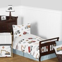 Construction Truck 5 Piece Toddler Bedding Set by Sweet Jojo Designs