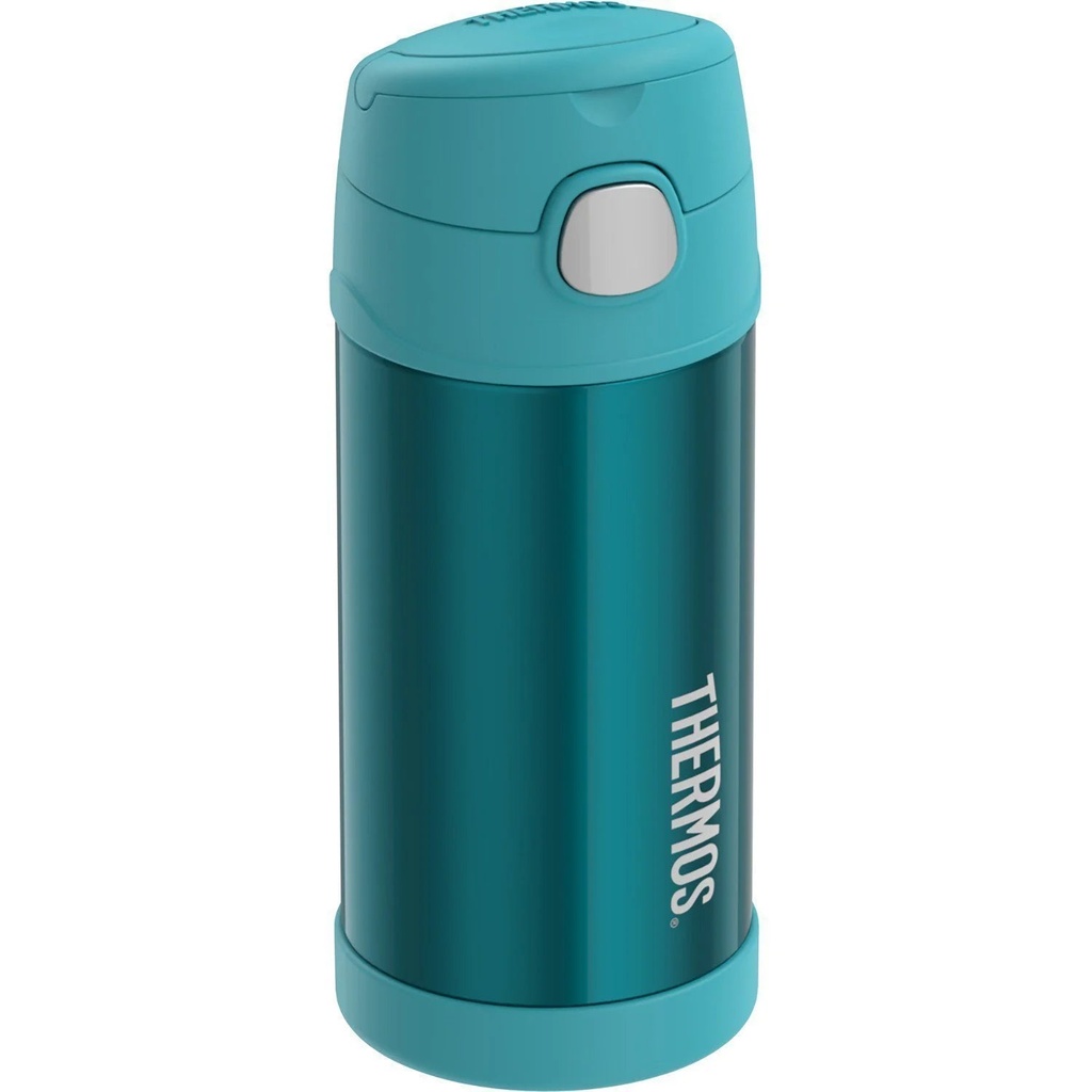 Thermos Funtainer Vacuum Insulated Stainless Steel Bottle (12 Oz/ Teal)
