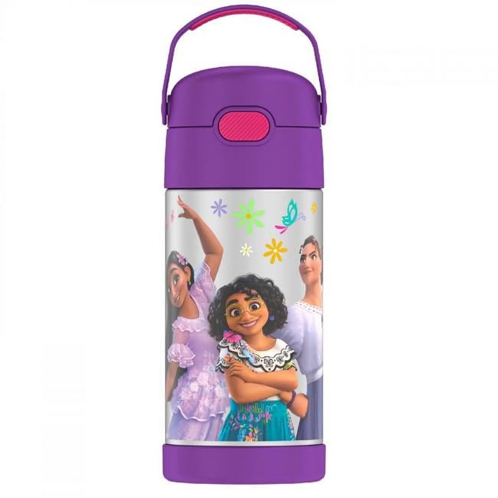 THERMOS - 12Oz Stainless Steel Insulated Straw Bottle, Encanto