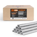 Kamsin 16 Gauge Galvanized Steel C-Type Hog Ring Staples, 18,000 PCS, 1/2" (12.5Mm) Inner Crown, 5/8" (16.9Mm) outside Crown for Pneumatic Hog Ring Gun in Cages Building or Fastening