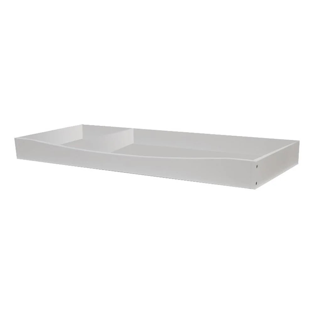 Pemberly Row Transitional Poplar/Mdf Wood Changing Tray in White