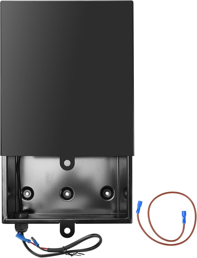 Briidea Battery Box Apply to 24V Door Openers or Vehicular Swing Gates, Durable and Weatherproof