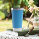 Deyared Double Layer 304 Stainless Steel Portable Coffee Cup with Bottle Opener, Insulated Cup, Car Portable Cup on Clearance