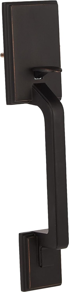 Yale 87802K33K01 Rainier Passage Handle Set with Knob Interior Oil Rubbed Bronze, Oil-Rubbed Bronze