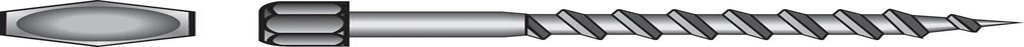 Hillman Lag Screw 3/8 " X 5 " Grade 2 Hex Head