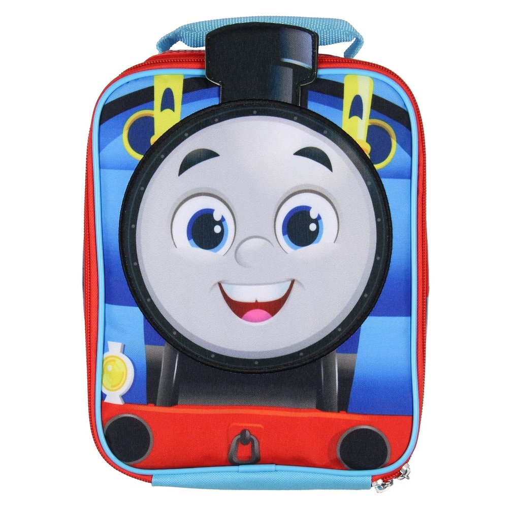 Thomas the Train Kids Lunch Box 3D Engine Insulated Lunch Bag Tote for Hot and Cold Food, Drinks, and Snacks
