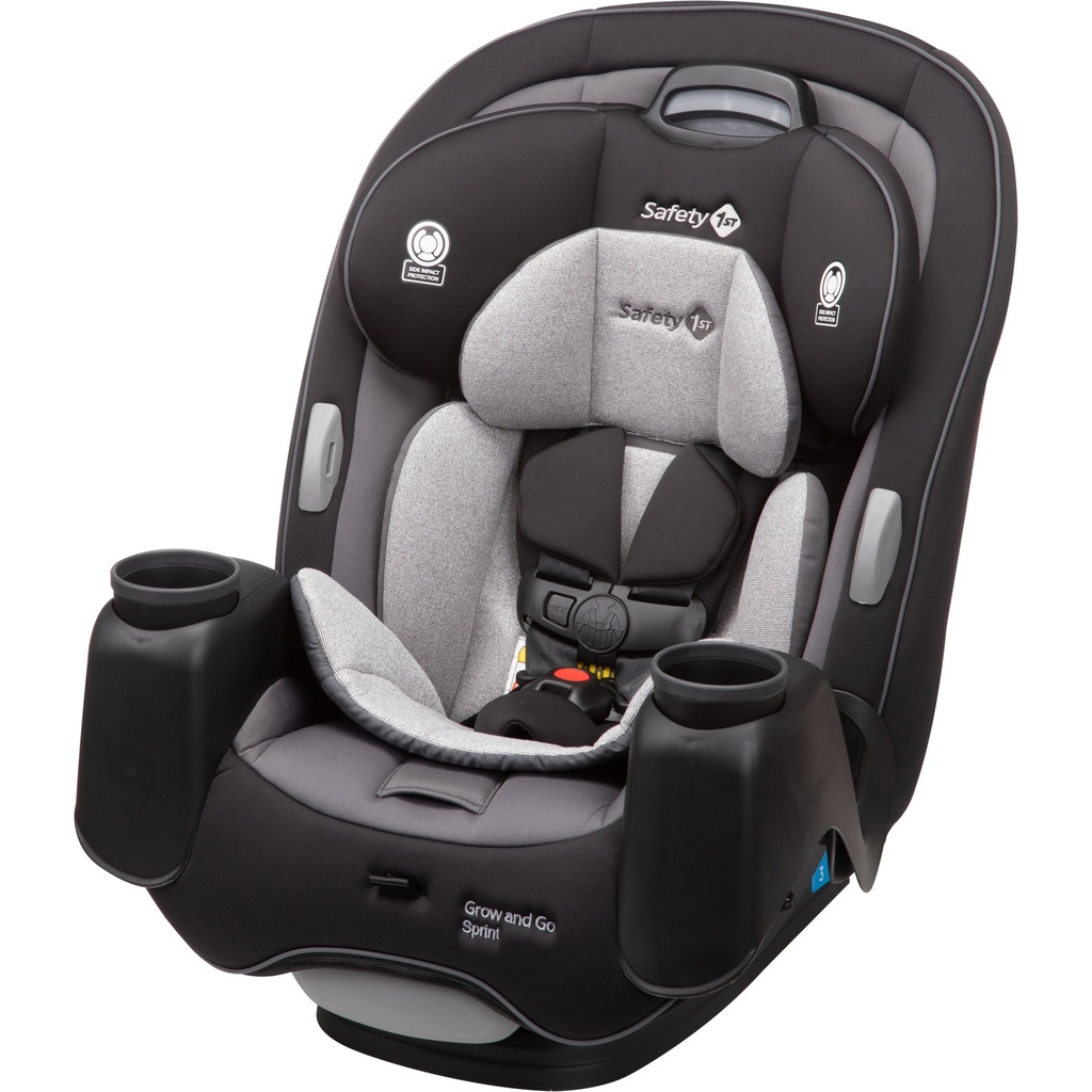 Safety 1St Grow and Go Sprint All-In-One Convertible Car Seat, Soapstone II, Toddler, Unisex