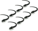 The ROP Shop | (Pack of 8) 9" Hay Accumulator Grapple Hook Kit with 3/8" U-Bolts, Nuts, Washers