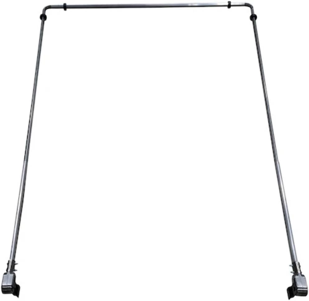 Buyers Products 3016666 Aluminum Tarp Tension Bow Kit, Telecopes for 8 FT to 19 FT Dump Bodies, Tarp Joints Sold Separately, Prevents Tarp from Flapping in Transit, Dump Body Accessories