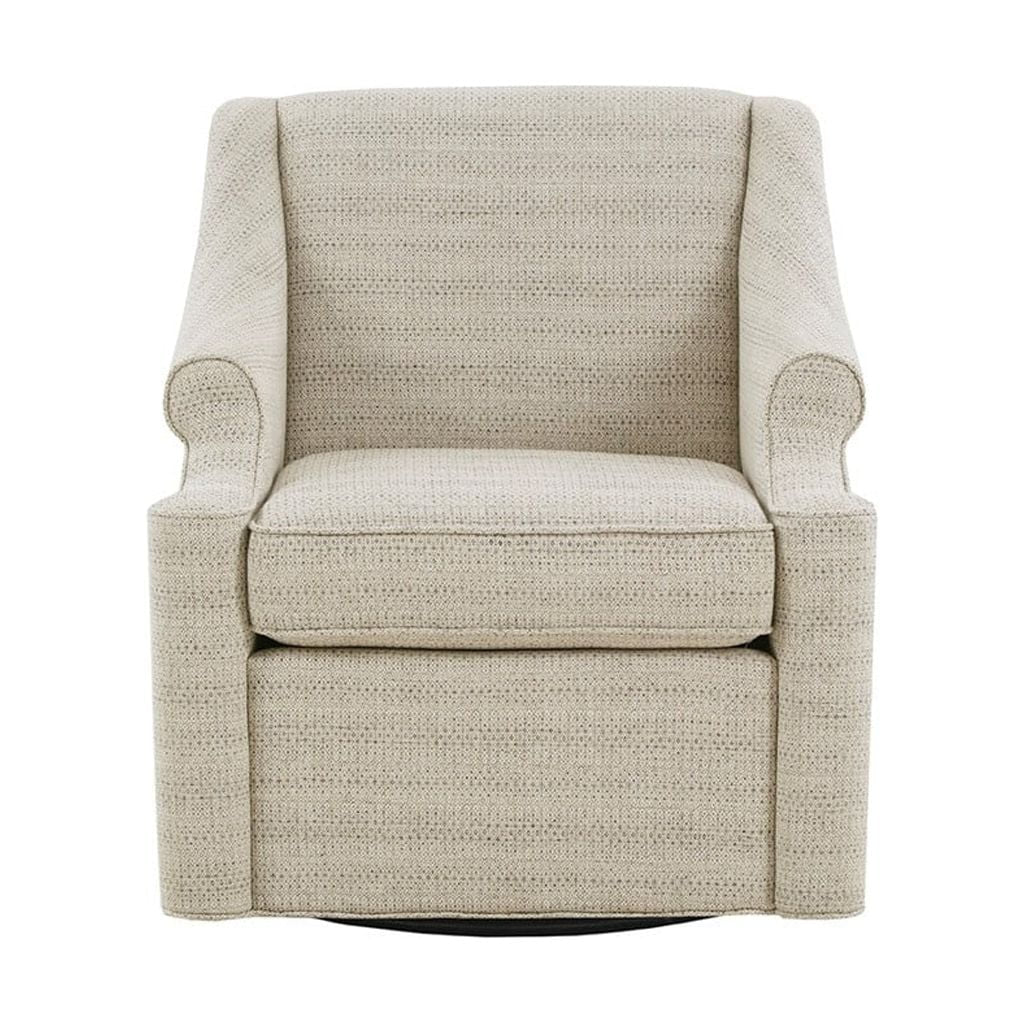 Gracie Mills Marley Transitional Tonal Swivel Glider Chair - GRACE-13068