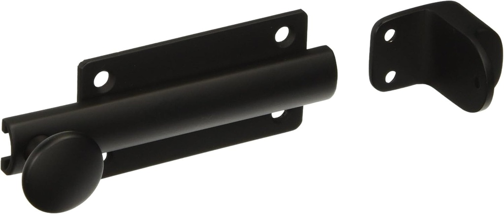 Baldwin 0345190 Dutch Door Bolt, Black