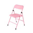 Your Zone Juvenile Resin Folding Chair in Pink for Children 2 Years & Over