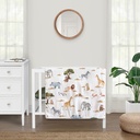 Jungle 3 Piece Microfiber Mini Crib Bedding Set Boy or Girl Gender Neutral Unisex by Sweet Jojo Designs