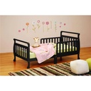 Athena Anna Toddler Bed in Black