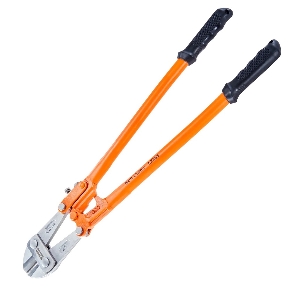 SKYSHALO Bolt Cutter, 24" Lock Cutter, Bi-Material Handle with Soft Rubber Grip, Chrome Molybdenum Alloy Steel Blade, Heavy Duty Bolt Cutter for Rods, Bolts, Wires, Cables