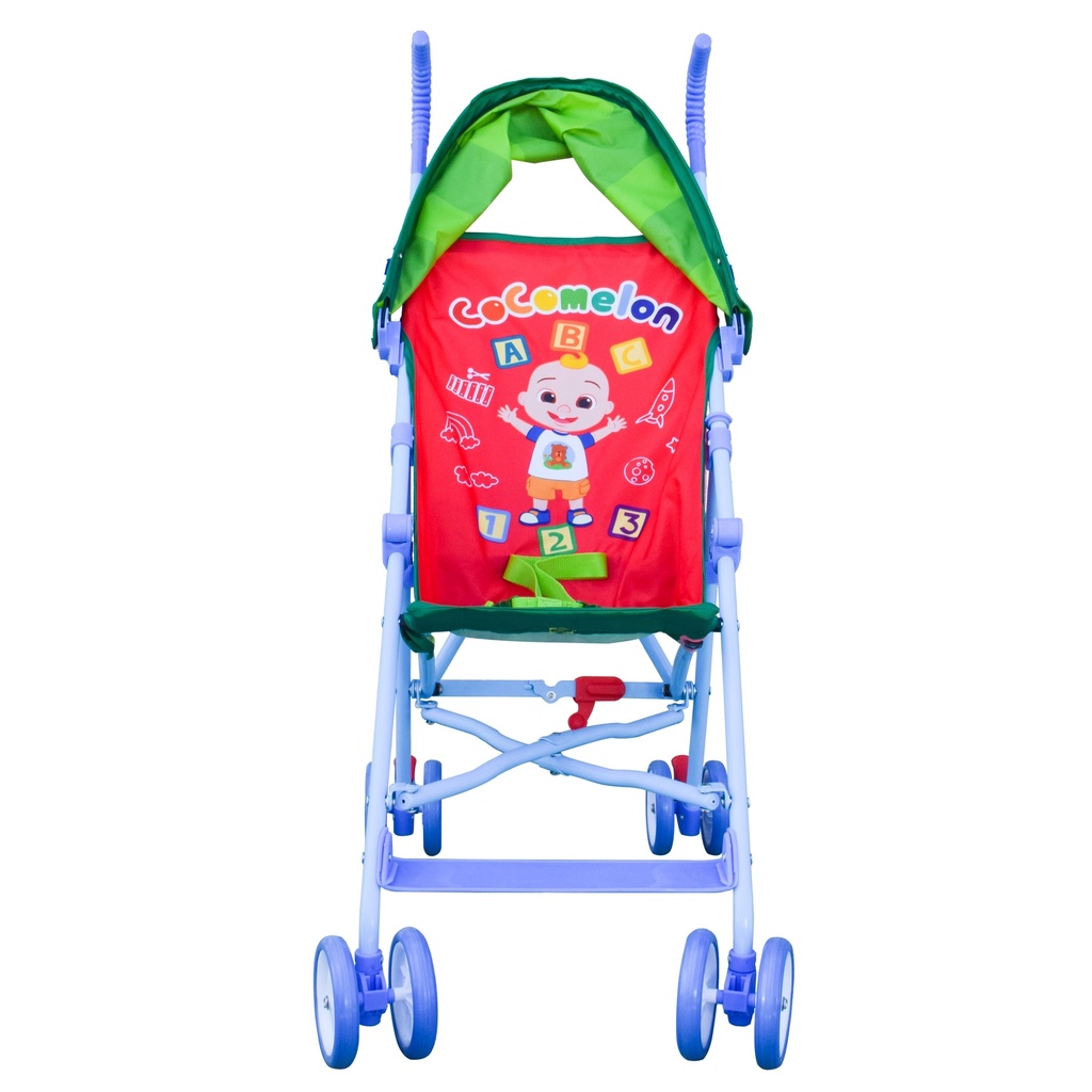 Cocomelon Umbrella Travel Stroller for Toddlers, Easy to Fold, Ages 6+ Months, Unisex