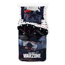 Activision Call of Duty Black 5-Piece Kids Reversible Twin Bedding Set, 100% Microfiber