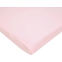 TL Care Supreme 100% Natural Cotton Jersey Knit Fitted Cradle Sheet, Pink, Soft Breathable, for Girls
