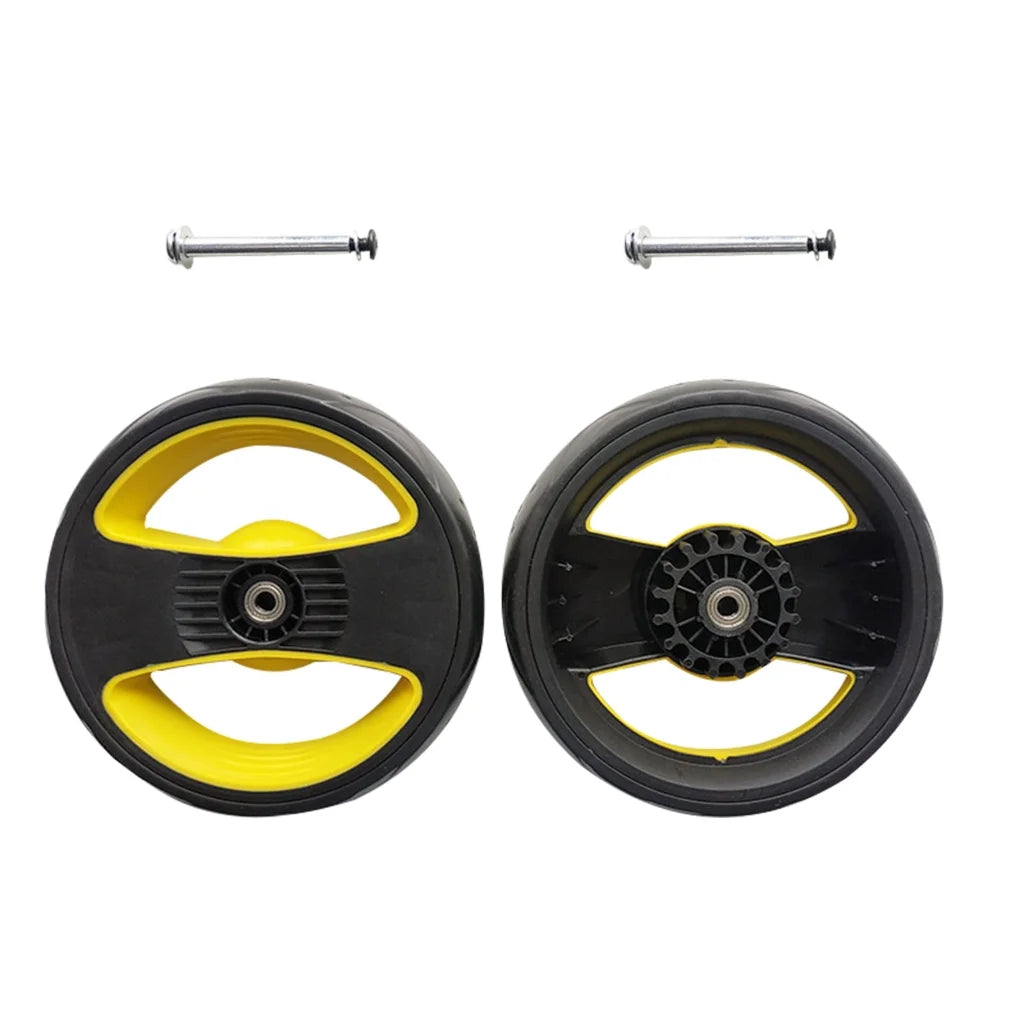 Universal Stroller Wheels Baby Trolley Wheels Baby Cart Wheels Front/Back Wheels