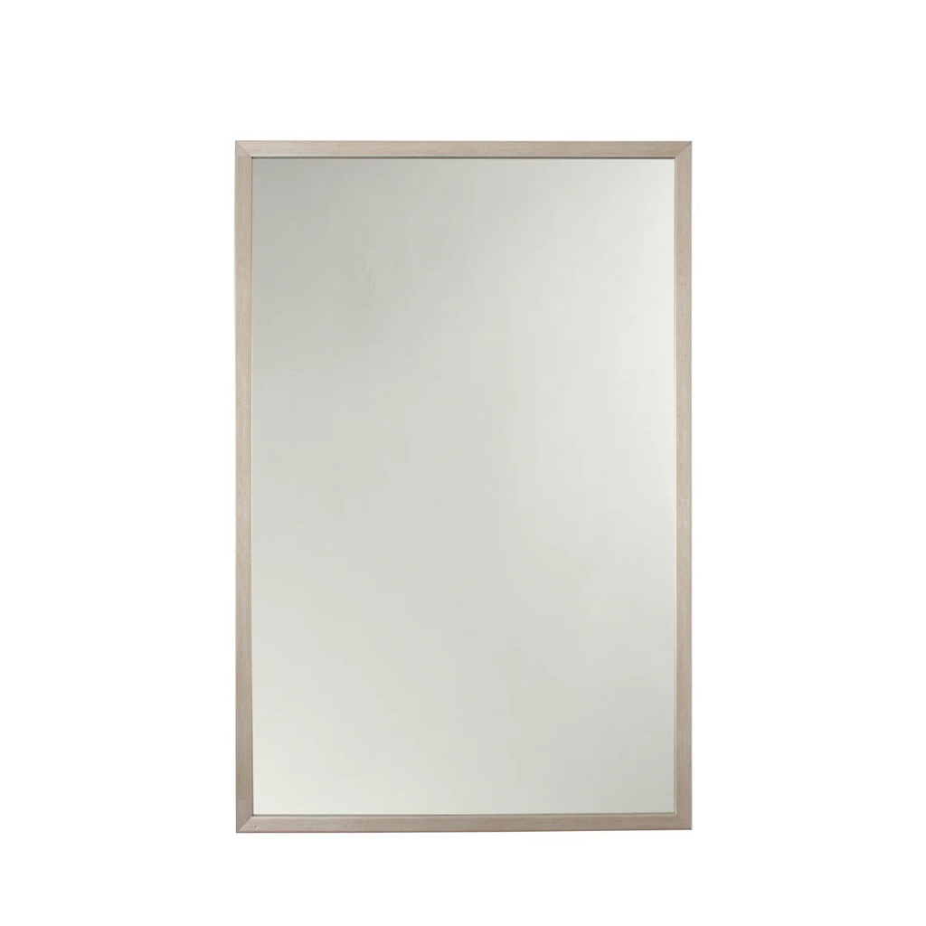 Chloe Lighting CH8M007CH34-VOV 33 In. Reflection Rectangular Framed Wall Mirror, Silver