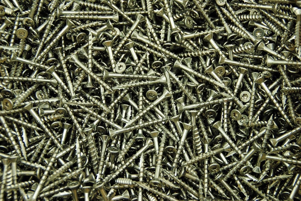(400) Stainless Steel Torx T20 Star Flat Head 8 X 1-5/8 Deck Screw Type 17 Wood