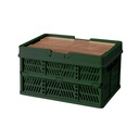 ZJWJJ Storage Bag Outdoor Camping Multifunctional Stacked Storage Box,Folding Portable Storage Box,Delivery Tray Moving Bags Plastic Cubby Storage Organizer for Dorm House Store
