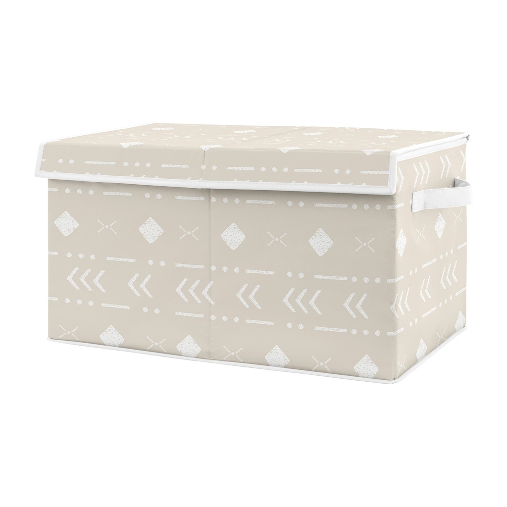Boho Llama Aztec Geometric Storage Fabric Toy Box by Sweet Jojo Designs