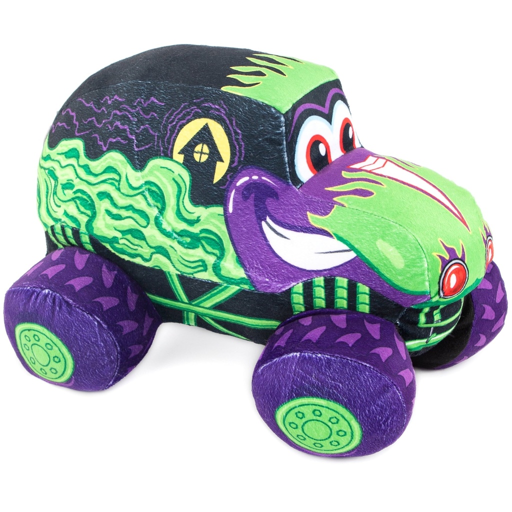 Monster Jam Grave Digger Palz Pillowbuddy, 100% Microfiber, Green