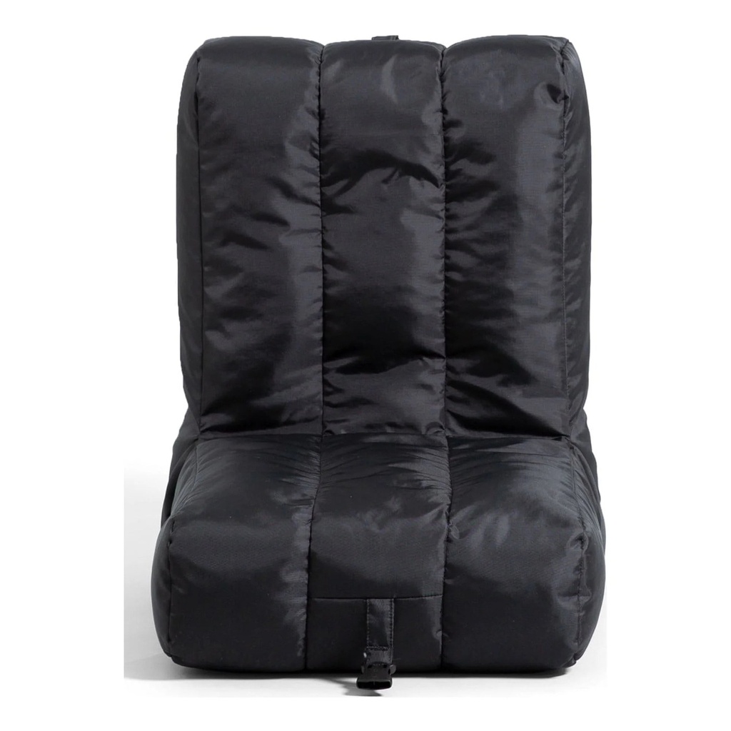 Big Joe Grab & Go Travel Bean Bag Chair, Black Smartmax, Durable Polyester Nylon Blend, 1.5 Feet