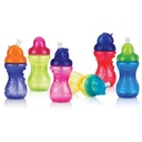 DDI 782302 Nuby No-Spill Cups - Assorted Colors, 10 Oz Case of 72