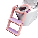 KORIMEFA Baby Potty Training Seat, Foldable Potty Toilet Seat for Boys Girls Kids Toddler (Pink)