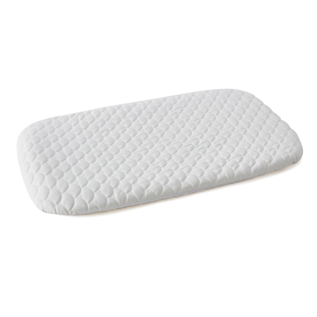 Sealy Cozy Cool Baby Bassinet & Bedside Sleeper Fitted Sheet - White