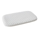 Sealy Cozy Cool Baby Bassinet & Bedside Sleeper Fitted Sheet - White