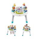 Fisher-Price 2-In-1 Sit-To-Stand Activity Center and Toddler Play Table, Spin ‘N Play Safari, Unisex