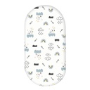 Newborn Baby Mose Basket Sheet Bassinet Sheet Cradle Sheet Adapts to Rectangle Oval Pram Bassinet Pads a One Size