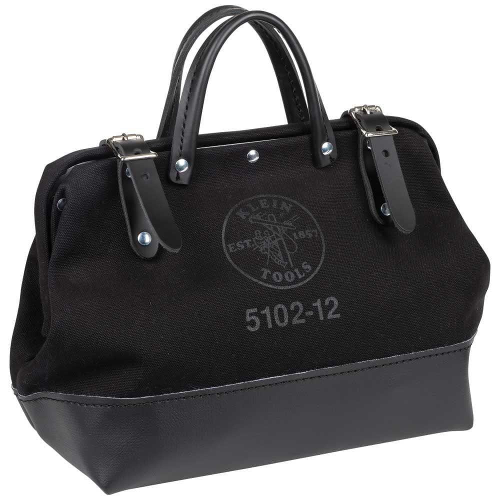 Klein Tools 12In Canvas Tool Bag Black