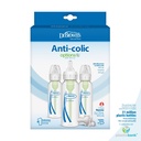 Dr. Brown'S Natural Flow Anti-Colic Options+ Narrow Baby Bottle, 8Oz/250Ml, 3 Pack with Happypaci