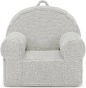 Kids Chairs for Toddler, Toddler Chair Sherpa Couch Kids Plush Chair Sherpa Kids Chairs, Grey