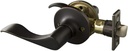 Design House 727990 Stratford 6-Way Universal Passage Hall and Closet Door Lever, Pack of 1, Oil Rubbed Bronze