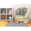 Universal Secret Life of Pets Toddler Bean Bag Chair, Grey Polyester